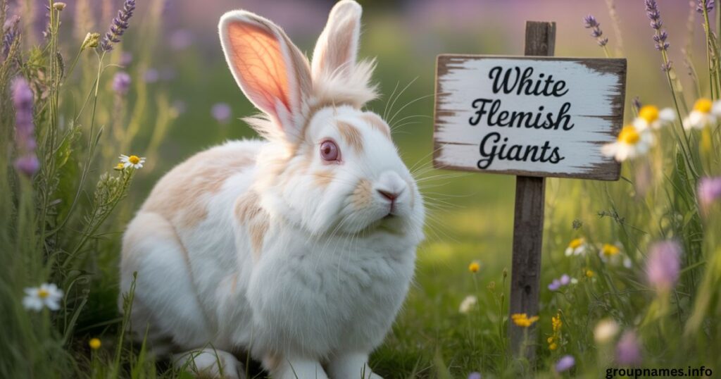 White Flemish Giant Names