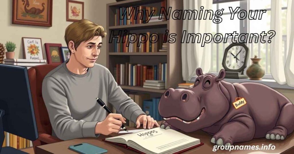Why Naming Your Hippo is Important?