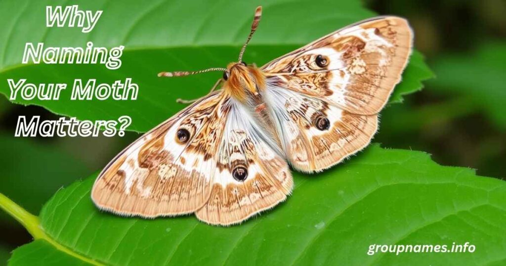 Why Naming Your Moth Matters?