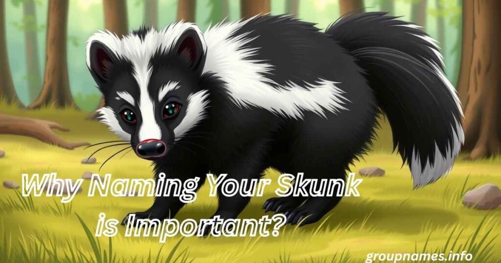 Why Naming Your Skunk is Important?