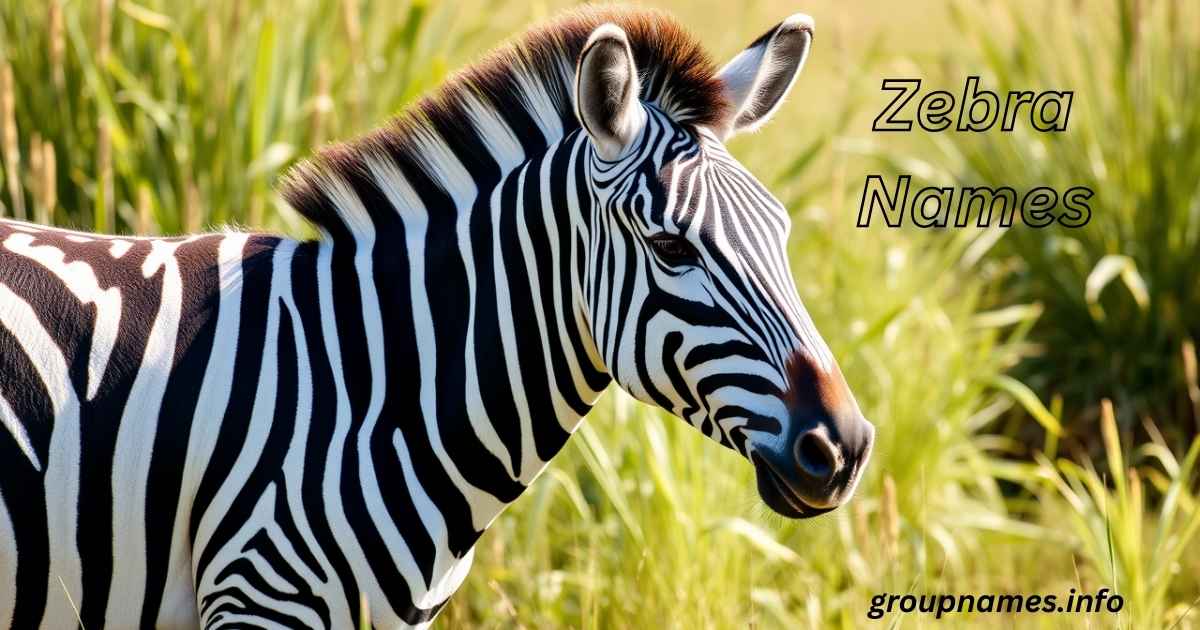 Zebra Names