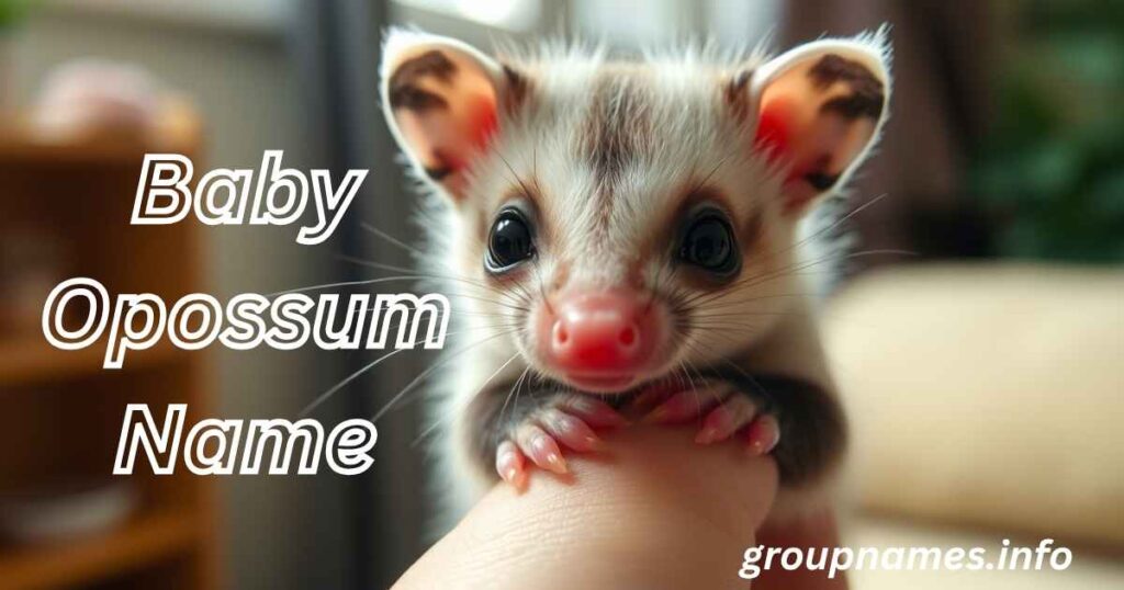 Baby Opossum Name