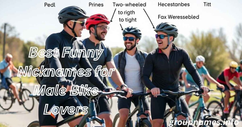 Best Funny Nicknames for Male Bike Lovers
