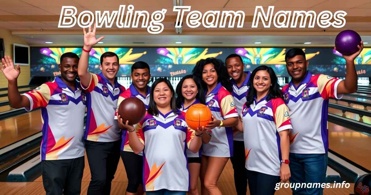 Bowling Team Names