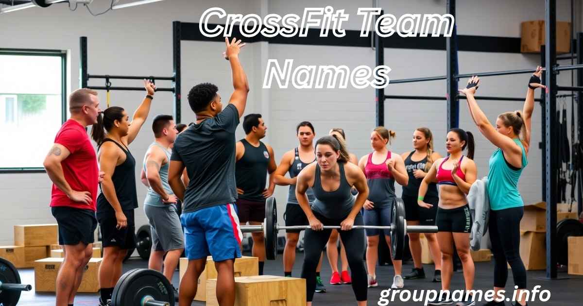 CrossFit Team Names