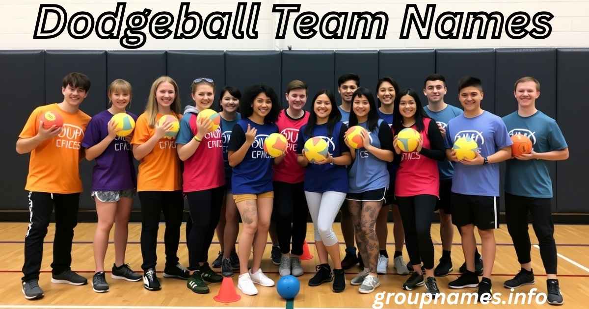 Dodgeball Team Names