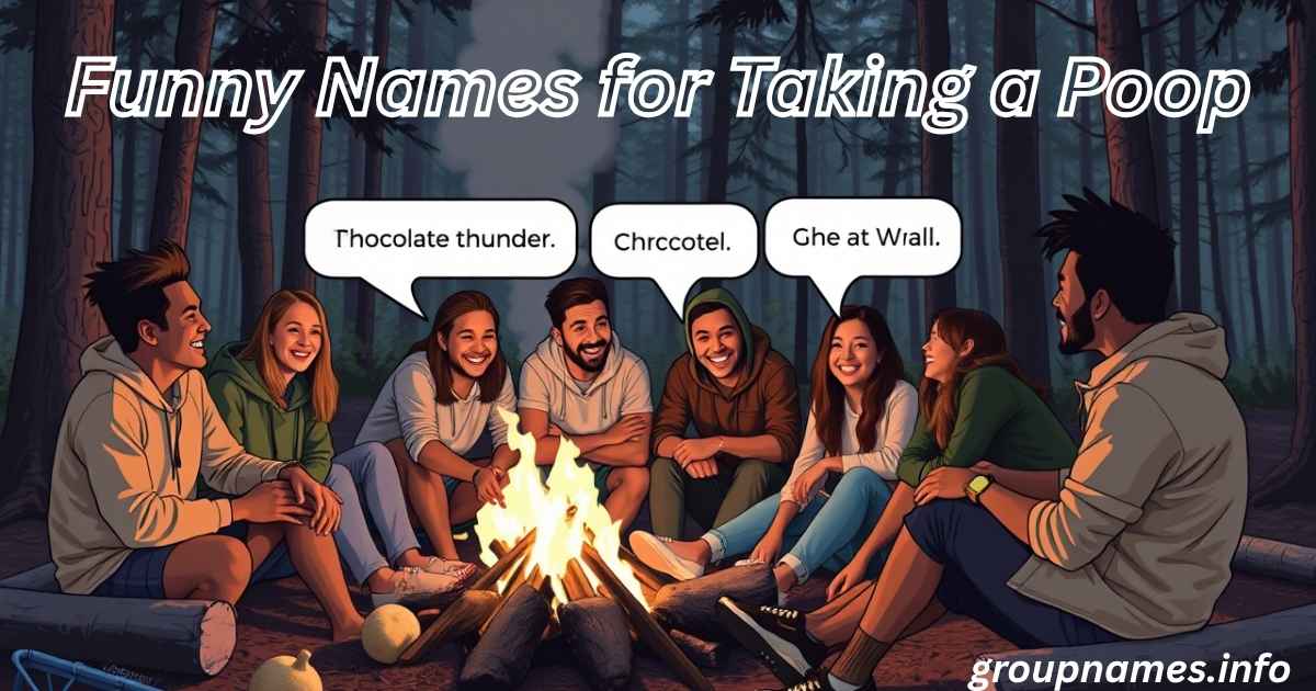 Funny Names for Taking a Poop