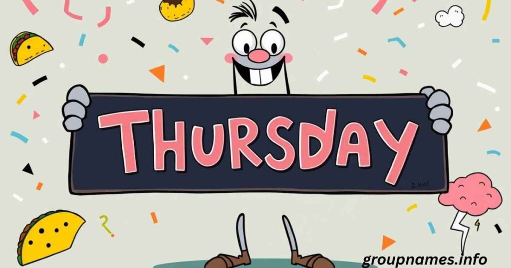 Funny Names for Thursday (With Meanings)