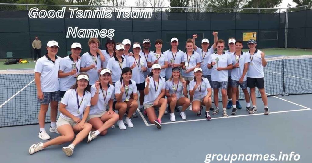 Good Tennis Team Names
