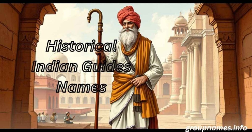 Historical Indian Guides Names