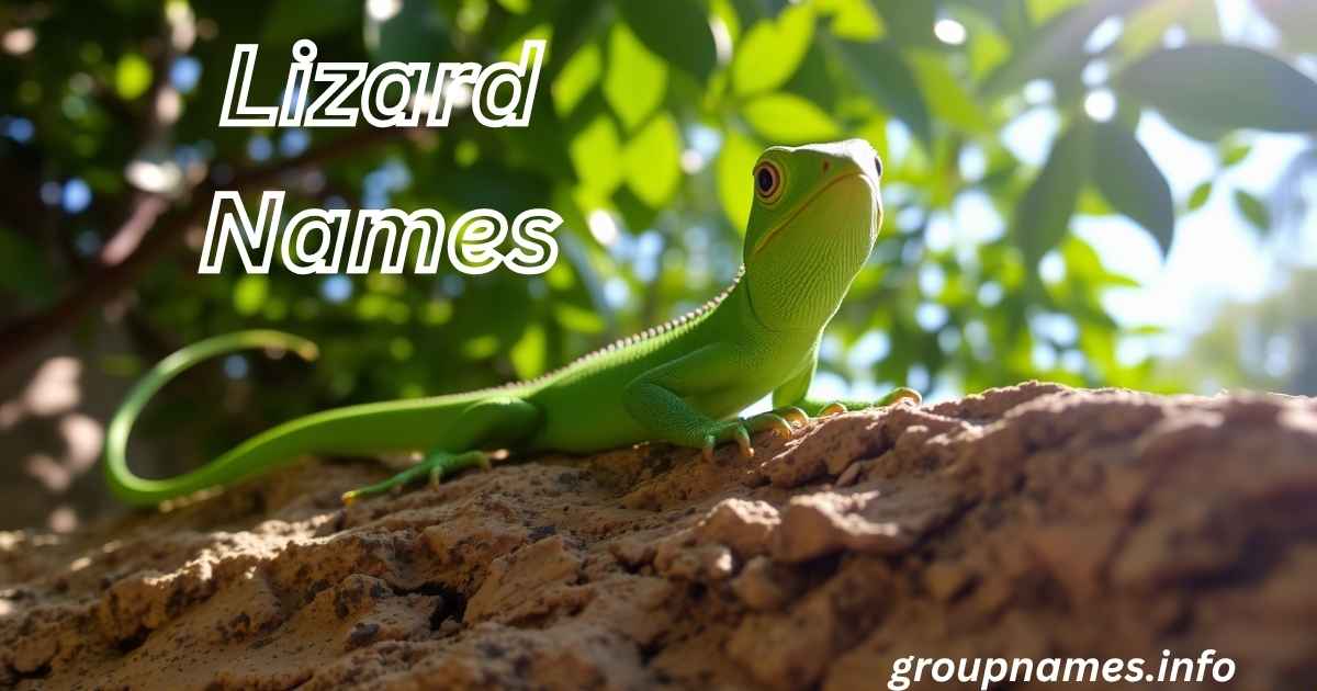 Lizard Names