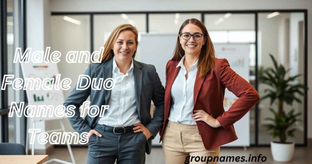 Male and Female Duo Names for Teams