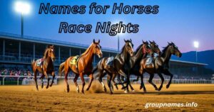 Names for Horses Race Nights