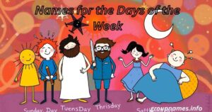 Names for the Days of the Week