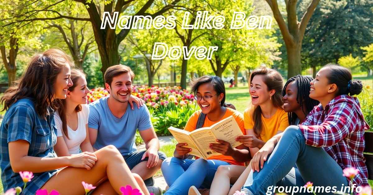 Names Like Ben Dover