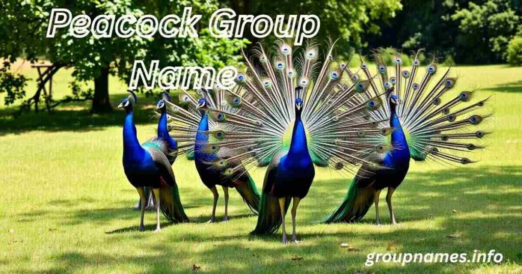 Peacock Group Name