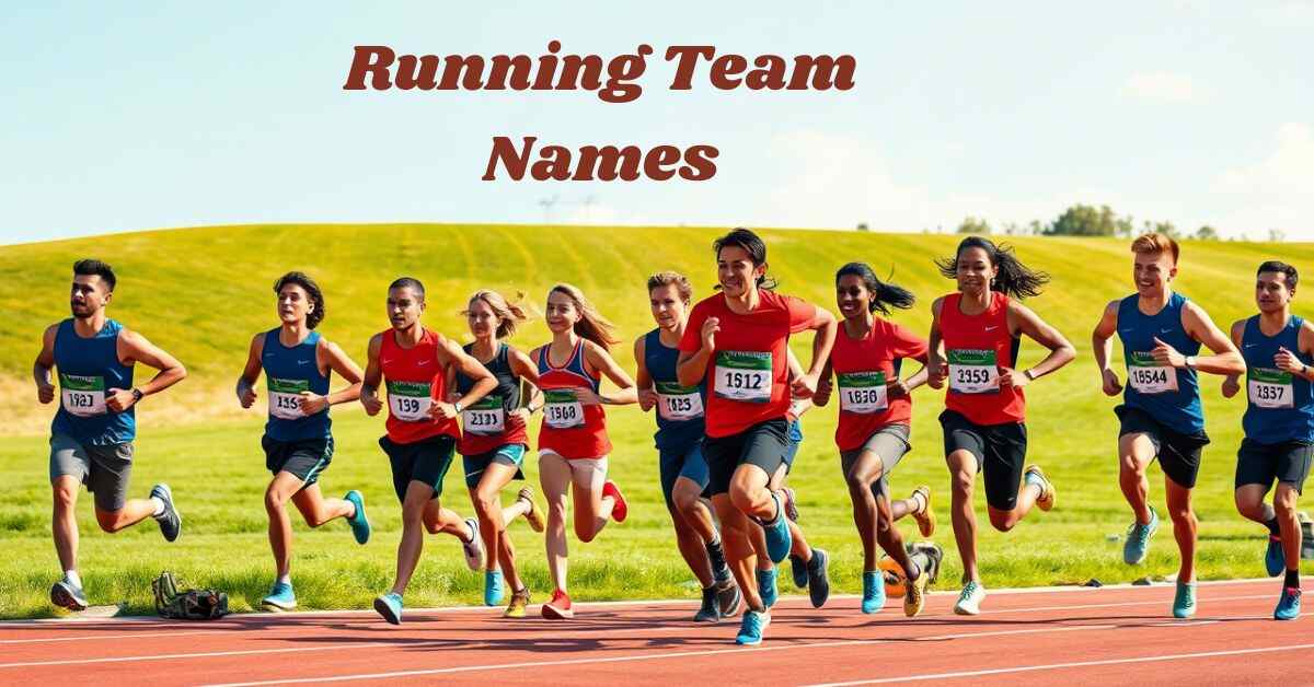 Running Team Names