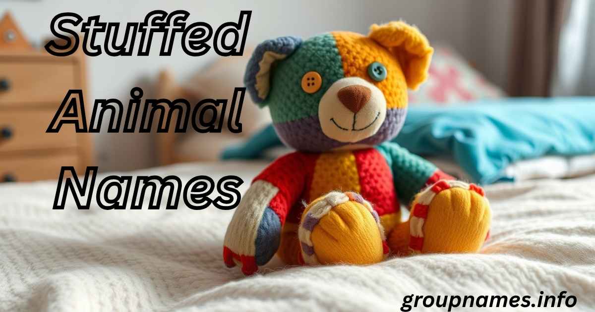 Stuffed Animal Names