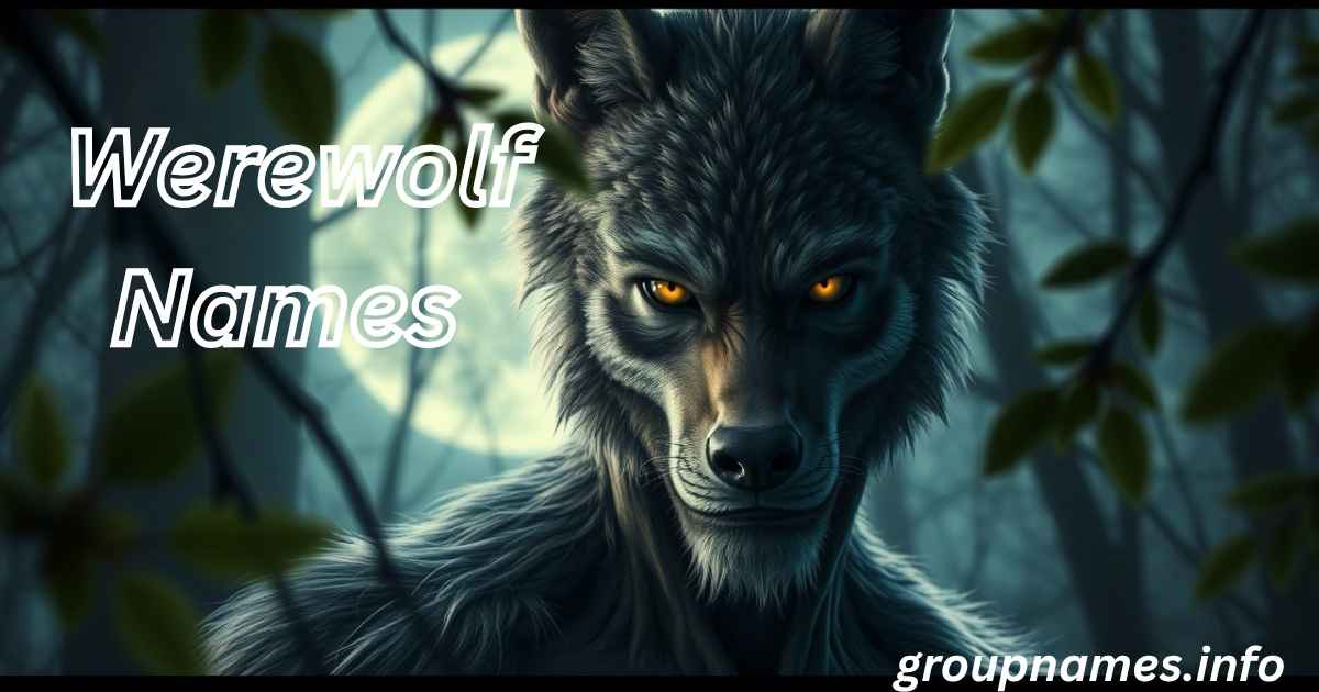 Werewolf Names