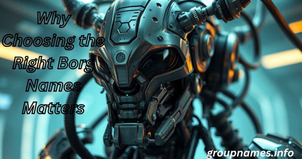 Why Choosing the Right Borg Names Matters