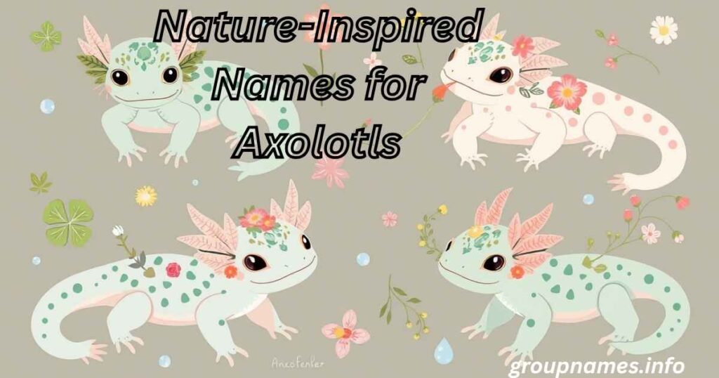 Nature-Inspired Names for Axolotls